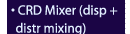 CRD Mixer (disp + distr mixing)